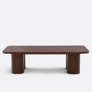 Essenhouten gefineerde salontafel Latti