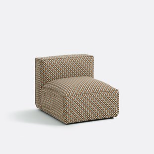 Modulaire bank in jacquardstof Origami, Seven