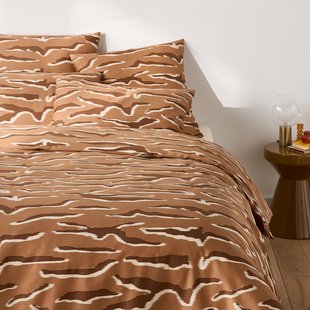 Dekbedovertrek in katoensatijn, Otsa