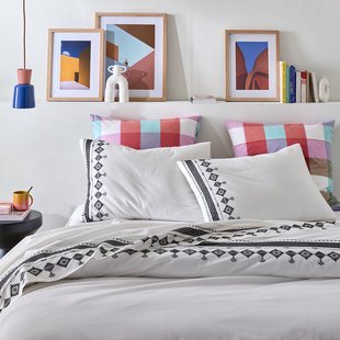 Kussensloop in gewassen katoen, Ifrane