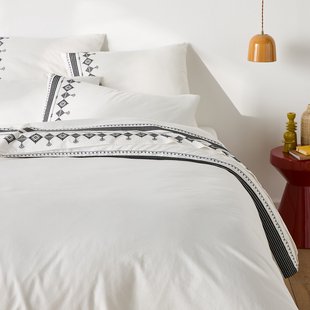 Dekbedovertrek in gewassen katoen, Ifrane