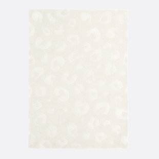 Vloerkleed in wol met luipaardprint, Thelma