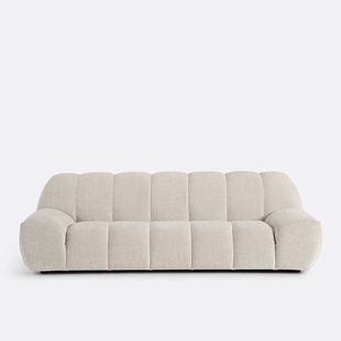 Bank, 4-zit, in vintage ribfluweel, Nuria