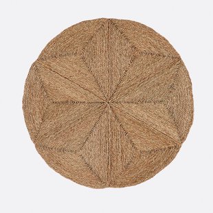 Opvouwbaar rond herbarium-vloerkleed, Dimao