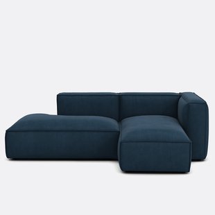 Corduroy rechthoekige bank Seven