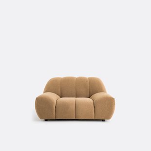 XL-fauteuil van dikke badstof Nuria