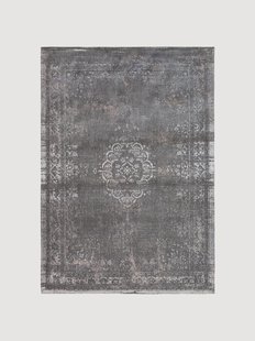 Wasbaar jacquard indoor &amp; outdoor vloerkleed Stone