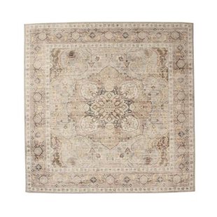 Heritaged Buitenkleed vierkant Vintage - Valenca Fino lichtgrijs|beige
