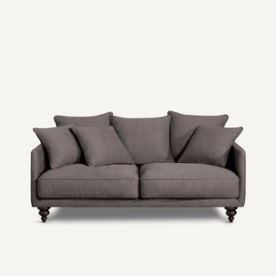 3-zits compacte bank van viscose/polyester, Lazare