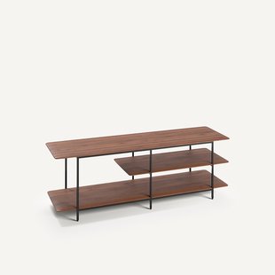 Notenhouten hifi-tv-meubel, Jacobson