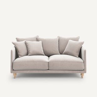 3-zits compacte fluwelen zetel, Lazare