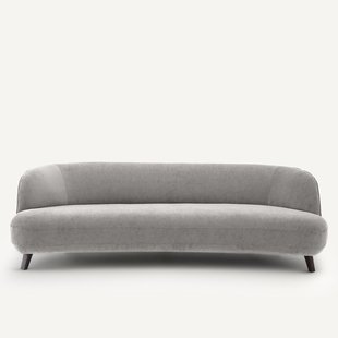 5-zitsbank in stonewashed fluweel, Rosebury design E. Gallina