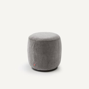 Voetsteun van stonewashed fluweel, Rosebury, ontwerp E. Gallina