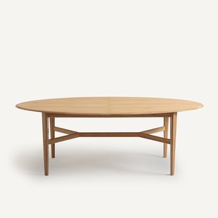Verlengbare tafel van massief eikenhout en eikenfineer, Tadame
