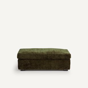 Voetenbank in geribd fluweel, Néo Chiquito