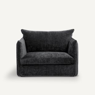 Fauteuil in geribd fluweel, Néo Chiquito