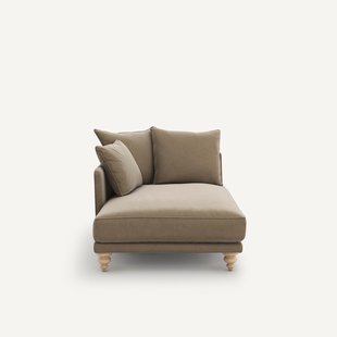 Longchair van fluweel, Lazare