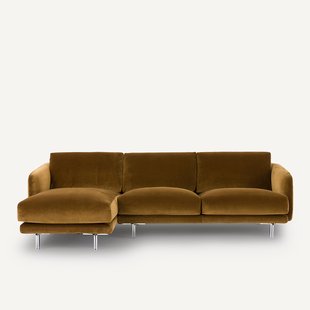 Hoekbank in fluweel, Nogara