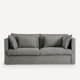 3- of 4-zitsbank, van katoen/linnen, CAMILLE