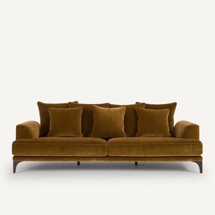 Bank van fluweel linnen, Armento