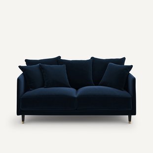 3-zits compacte fluwelen zetel, Lazare