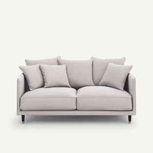 3-zits compacte fluwelen zetel, Lazare