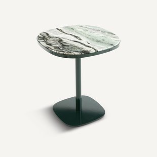Bistro tafel, groen marmer, Lixfeld