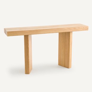 Eiken en fineer wandtafel L140 cm, Olaga