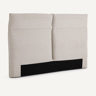 Hoofdbord met tweed bekleding, 2 posities, Paol