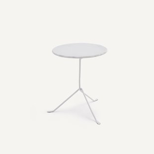 Bijzettafel in geperforeerd ijzer, H42 cm, Joy