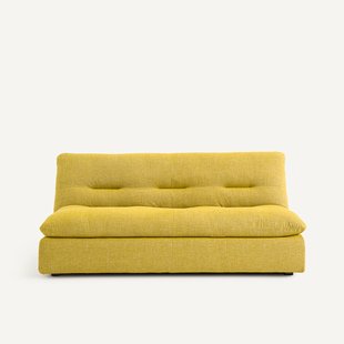 Modulaire 3-zitsbank in gemêleerde stof, Giuliano