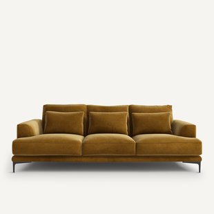 4-zitsbank van fluweel, Marsile