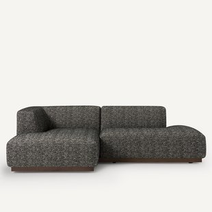 Linkse hoekbank bouclé, Jacopo Linkse hoekbank bouclé, Jacopo