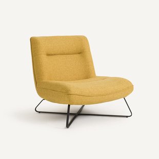 Fauteuil in gestructureerde polypropyleen stof Helma