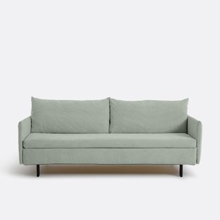 Fijne ribfluwelen slaapbank, ZOFT