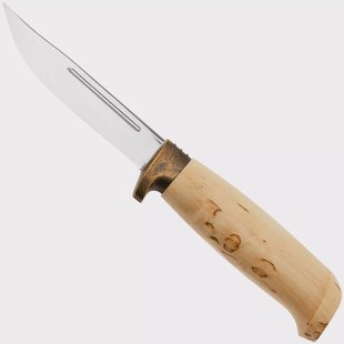 Marttiini Deluxe Classic 167015 Stainless, Curly Birch, bushcraftmes