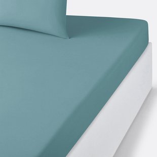 Effen hoeslaken in tergal, omslag 25 cm, Scenario