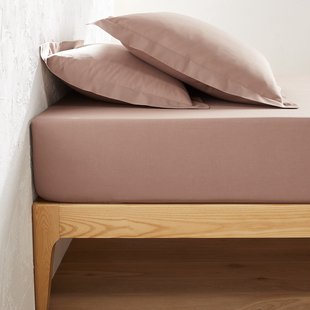 Effen hoeslaken in tergal, omslag 25 cm, Scenario