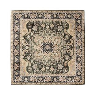 Heritaged Buitenkleed vierkant Vintage - Valenca Fino beige|groen - Heritaged Buitenkleed vierkant Vintage - Valenca Fino beige|groen -
