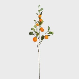 Mica Decorations Tangerine Kunsttak - H104 cm - Oranje