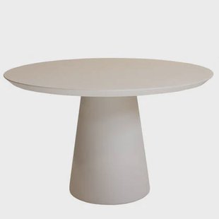 DÉJA Living - DÉJA Tuintafel Grabo Beige Rond 120cm