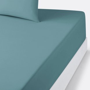 Effen hoeslaken in tergal, omslag 32 cm, Scenario