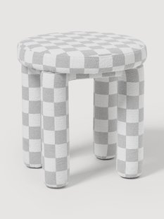 Westwing Crosby Studios, gestoffeerde kruk Tabouret