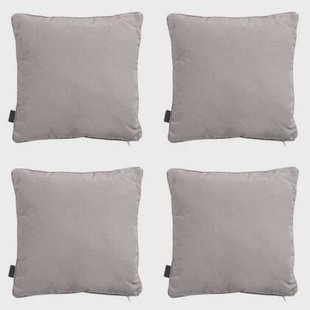 Madison - Sierkussen Panama taupe - Ca. 60x60 cm - Set van 4