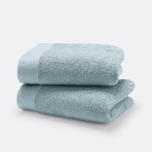 Set van 2 handdoeken in badstof 500 g/m2, Scenario