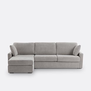 Hoekslaapbank gemêleerd met textuur, Premium HR,Timor