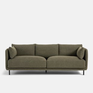 Sofa 3- of 4-zits, fijne badstof, Victor