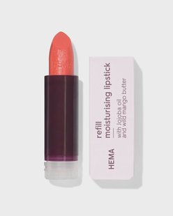 HEMA Navulling moisturising lipstick 34 kiss me - crystal (koraal)