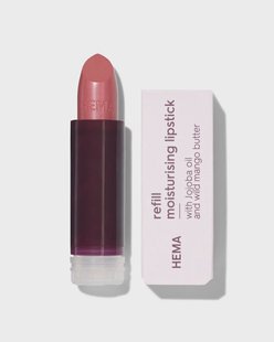 HEMA Navulling moisturising lipstick 44 sweet macaron - creamy (middenrood)