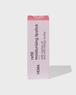 HEMA Navulling moisturising lipstick 45 peach heart - creamy (donkerroze)
